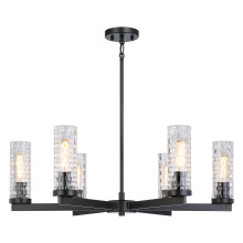 Matteo Lighting C32106BK - Weaver Black Pendant
