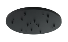 Matteo Lighting CP0112MB - Multi Ceiling Canopy Matte Black Canopy