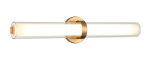 Matteo Lighting S03524AG - Satchie Aged Gold Brass Wall Sconce