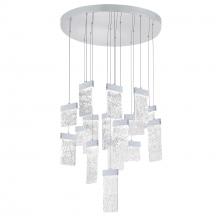  1090P32-16-269 - Carolina LED Chandelier With Pewter Finish