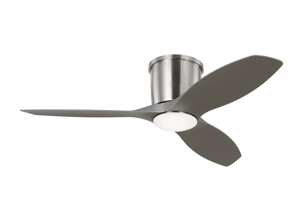 Titus 44 Inch Indoor/Outdoor Integrated LED Dimmable Hugger Ceiling Fan