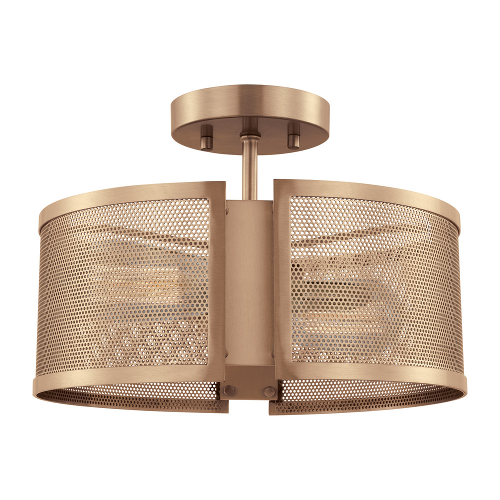 Axel Two Light Ceiling Flush Mount