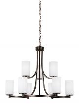 Generation Lighting 3139109-710 - Hettinger Nine Light Chandelier