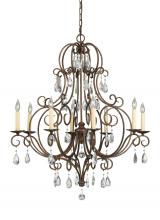 Generation Lighting F2303/8MBZ - Medium Chandelier