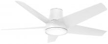 Minka-Aire F782L-WHF - 58" LED Ceiling Fan For Outdoor Use