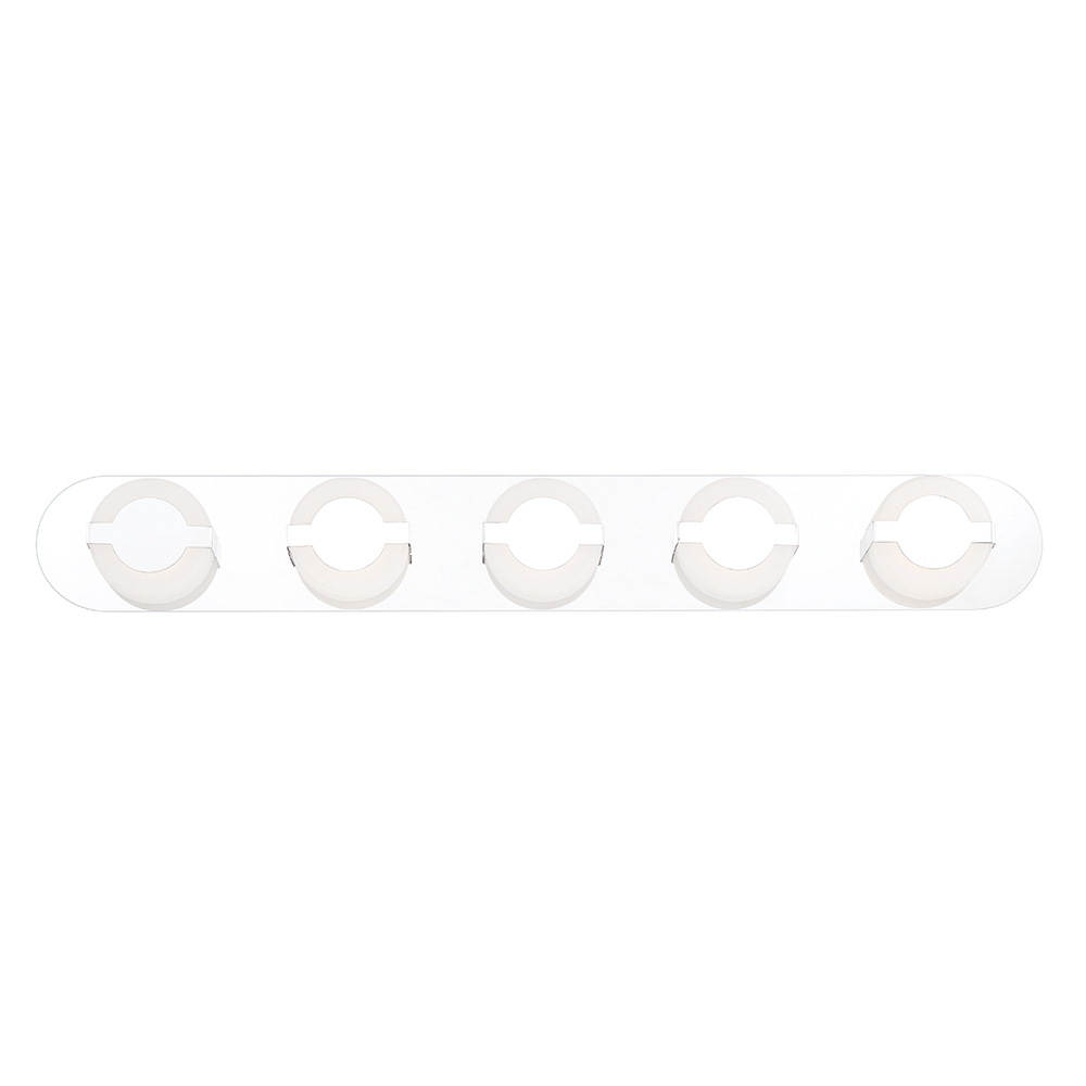 Balewood, 5LT LED Bathbar, Chr