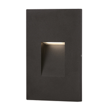  36051-022 - Step LT , Vert, Recessed Trim, Blk