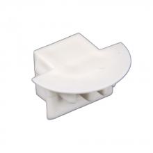 American Lighting PE-AA2DF-END - END CAP FOR PE-AA2DF, WHITE PLASTIC