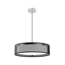 Kuzco Lighting Inc PD7916-BOR - Dalton 16-in Black Organza LED Pendant