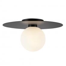  FM15514-BK-UNV - Elixir 14-in Black LED Flush Mount