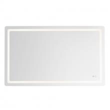  VM31160-5CCT - Seneca 60-in Sandblasted Merc Edge LED Vanity Mirror