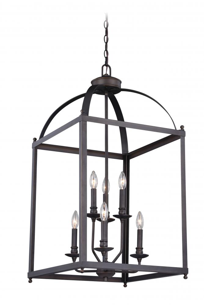 Juliet 6L Pendant Architectural Bronze