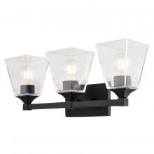  W0495 - Wallingford 22.5-in. W Vanity Light Matte Black