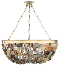 Minka Metropolitan N9631 - 8 LT PENDANT W/AGATE STONES