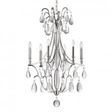 Hudson Valley 9324-PN - 6 LIGHT CHANDELIER