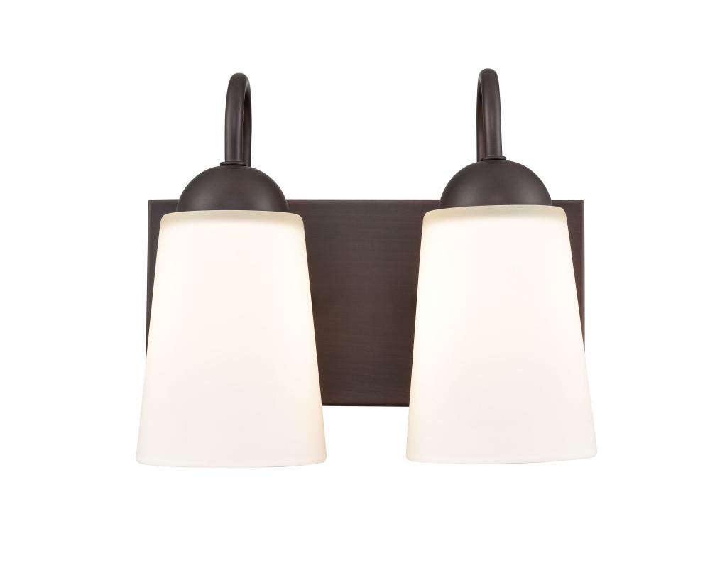 Ivey Lake 2-Light Vanity Rubbed Bronze