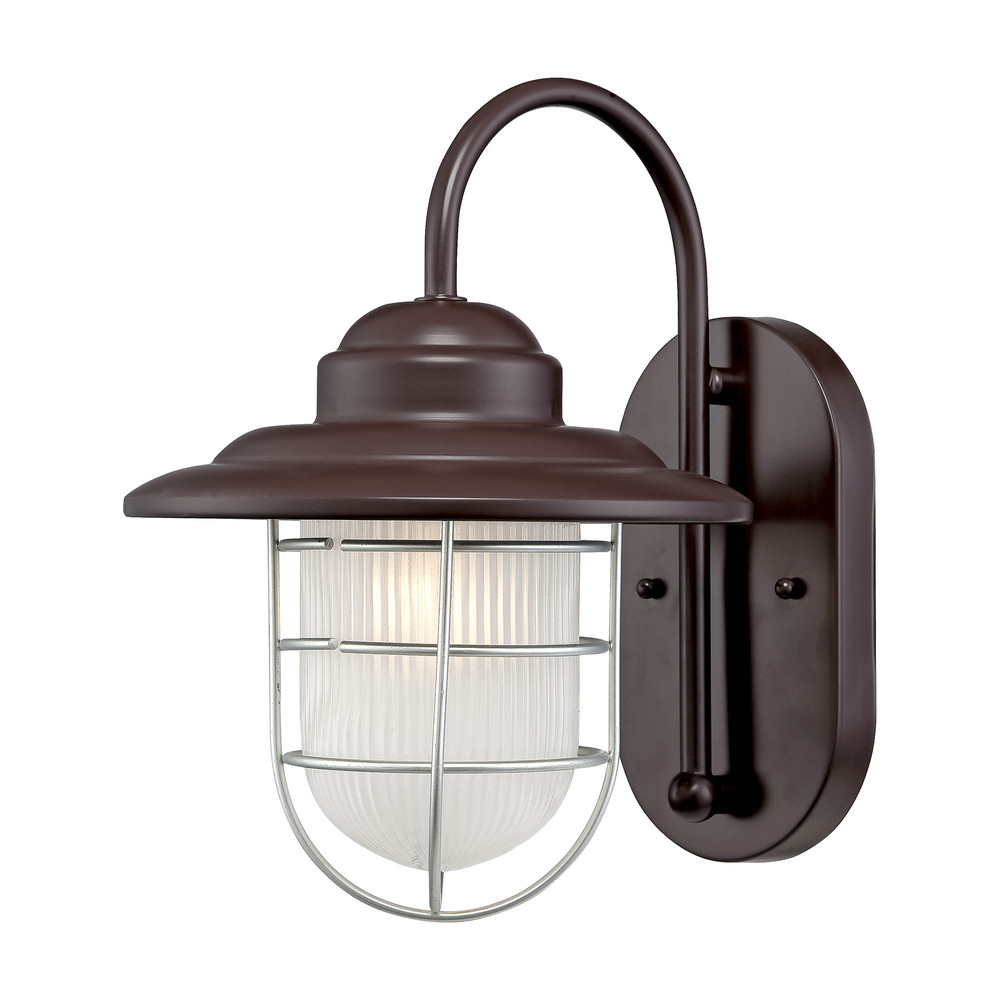 R Series 1-Light Wallmounts Architectural Bronze