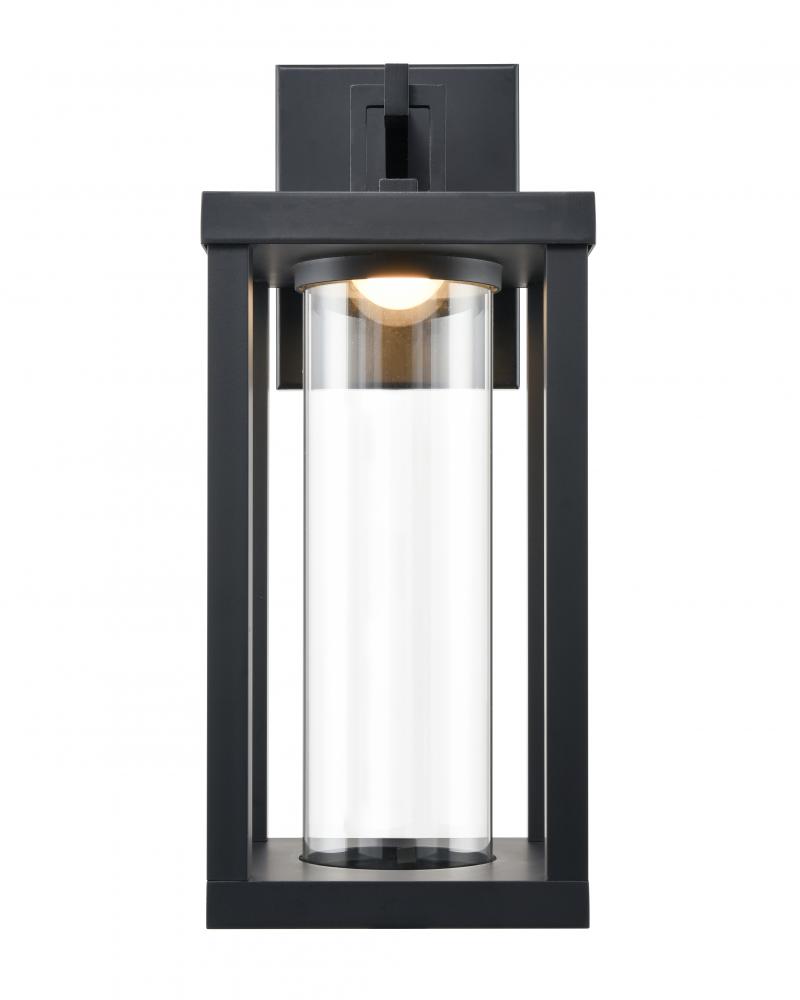 Dumont LED Outdoor Wall Sconce Powder Coated Black