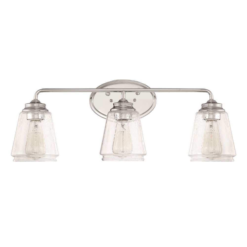 3-Light Vanity Chrome