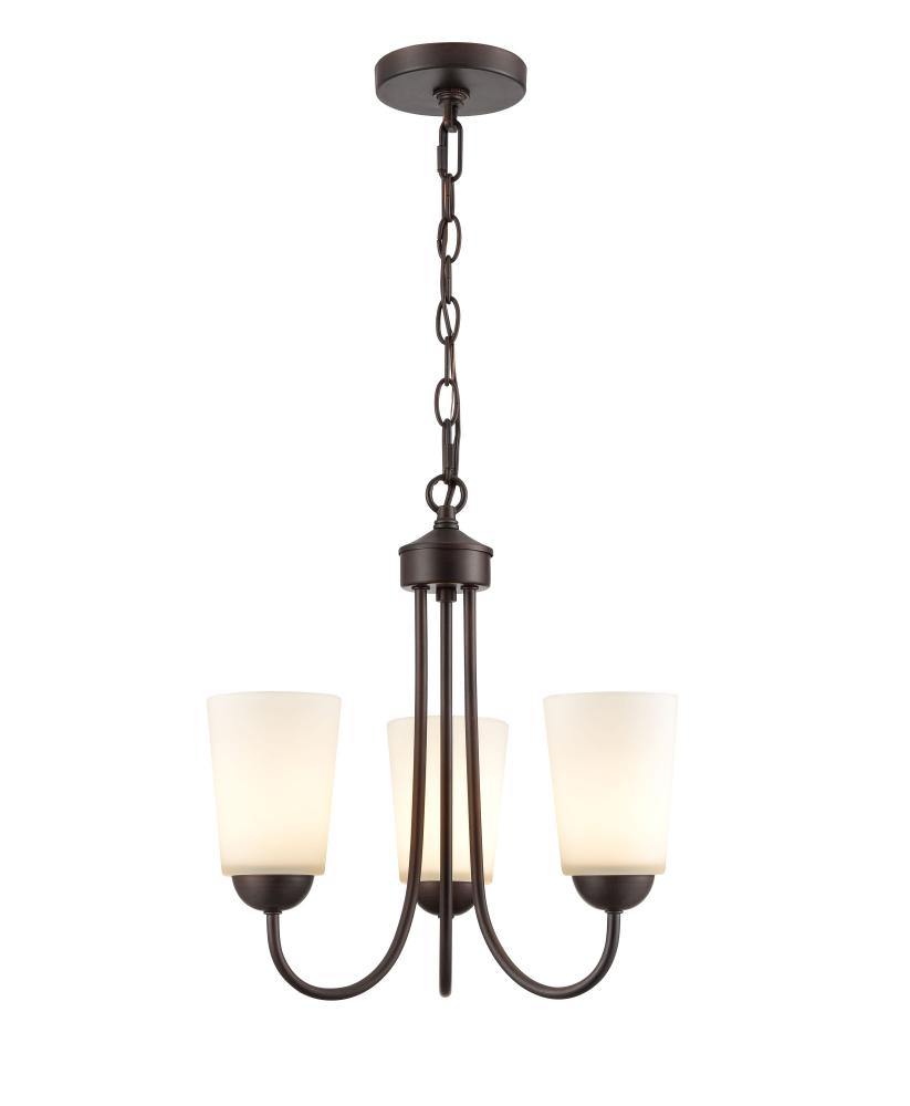 Ivey Lake 3-Light Chandelier Ceiling Light Rubbed Bronze