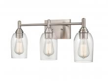  4993-BN - Arlett 3-Light Vanity Brushed Nickel