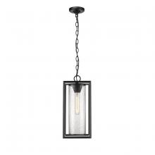 Millennium 4562-PBK - Wheatland 1-Light Outdoor Hanging Lantern Powder Coated Black