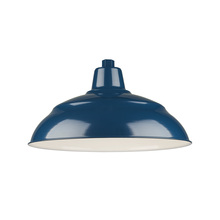  RWHS17-NB - R Series 1-Light Warehouse Shade Navy Blue