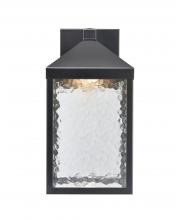  72101-PBK - Aaron Outdoor Wall Sconce LED Powder Coated Black