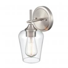  9701-BN - Ashford 1-Light Wall Sconce Brushed Nickel