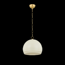 Mitzi by Hudson Valley Lighting H834701S-AGB/SCR - ETNA PENDANT