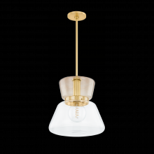 Mitzi by Hudson Valley Lighting H910701L-AGB - ELODIE PENDANT