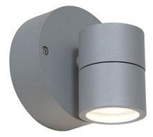  20350LEDDMGLP-SAT/CLR - 1 Light Outdoor LED Wall Mount Spotlight