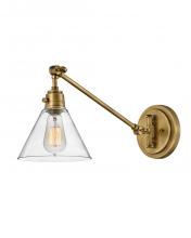  3690HB-CL - Medium Swing Arm Single Light Sconce