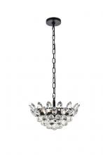  1104D14BK - Emilia 14 Inch Pendant in Black