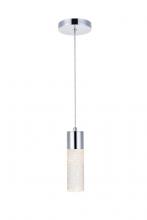  5200D4C - Constellation 1 Light Chrome LED Pendant