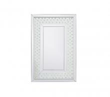  MR912030 - Sparkle Collection Crystal Mirror 20x30 Inch