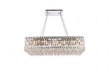 Elegant V2034D28C/RC - MaxIme 16 Light Chrome Chandelier Clear Royal Cut Crystal