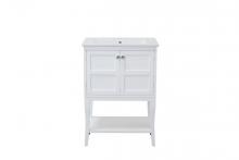  VF2100 - 2 Doors Cabinet 24 In.x18 In.x34 In. in White