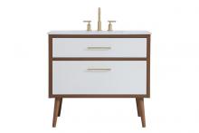  VF41036WH - 36 Inch Bathroom Vanity in White