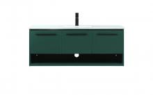  VF43548MGN - 48 inch Single bathroom vanity in green