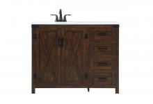  VF90242EX - 42 Inch Single Bathroom Vanity in Expresso