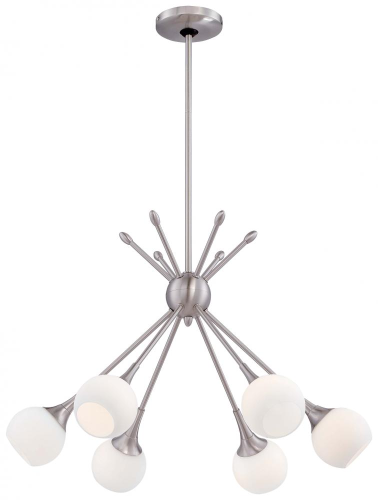 6 LIGHT CHANDELIER