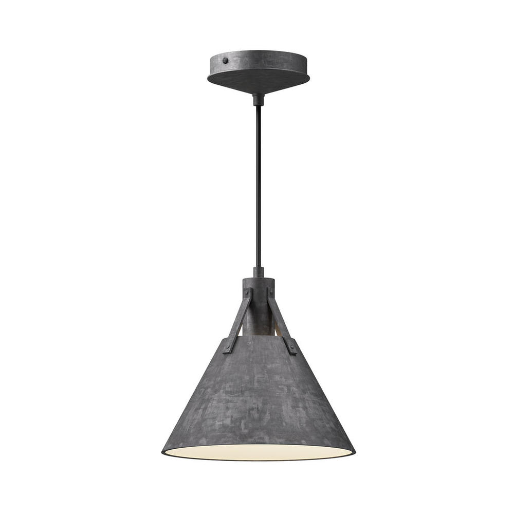 Archer 10-in Steel Shade 1 Light Pendant