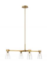 Visual Comfort & Co. Studio Collection AEC1014BBS - Moritz Four Light Linear Chandelier