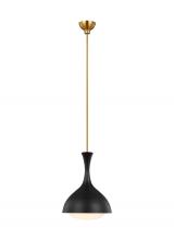  AEP1011BBSMBK - Lucerne One Light Small Pendant