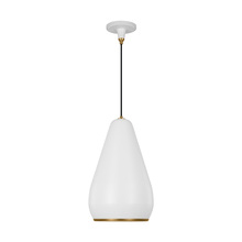 Visual Comfort & Co. Studio Collection TP1141MWTBBS - Clasica Small Pendant