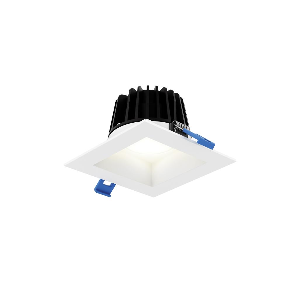 4 Inch Square Indoor/Outdoor Regressed Down Light