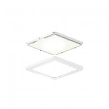  4006SQ-4K-WH - 12V Square Slim Puck