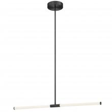  CVT-3620LEDHP-MB - 20W Horizontal Pendant Matte Black with White Acrylic Diffusers