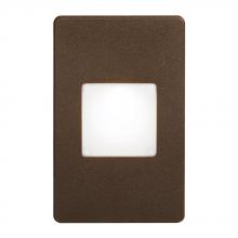 Dainolite DLEDW-245-BZ - Bronze Rectangle In/Outdoor 3W LED Wa